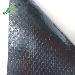 Geomembrana de Polietileno de Alta Densidad (HDPE) de 0.5mm, Tela Tejida de RPE Negra con Tratamiento UV de 250gsm para Revestimiento de Tanques y <span class=keywords><strong>Lagunas</strong></span> - Product Image 5