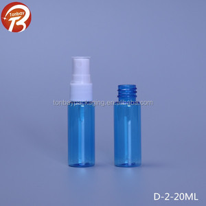 20 ml botella azul del animal doméstico con el aerosol de la niebla de la bomba 20 ml Rosa botella de pet - Product Image 1