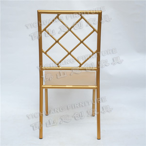 Diamant événements en aluminium or <span class=keywords><strong>bambou</strong></span> chaises pour mariage - Product Image 4
