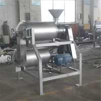 Food grade kleine 120 kg/u avocado pulp verwerking machine mango fruit pulp machine