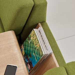 New Classic Public <strong>Sofa</strong> Set Sectional Office Fabric <strong>Sofa</strong> Livingroom Furniture with Shelf/tea Table <strong>Cheap</strong> <strong>Sofas</strong> - Product Image 6