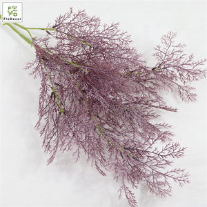 Artificiale Rime Della Foschia Nebbia della Glassa Del Fiore Foglie Colorate di Plastica Fogliame di Fantasia Decorazione di Cerimonia Nuziale Sfondo di Disporre I <span class=keywords><strong>Fiori</strong></span> - Product Image 6