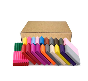 Bview Nghệ Thuật KHỐI KHÔ Không Khí 50 Màu Mềm Tự Làm Đất Sét Mô Hình Polymer Cho Lò Nướng Để Làm Mô Hình - Product Image 1