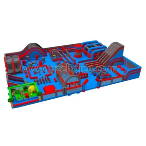 Fabricante <span class=keywords><strong>profesional</strong></span> <span class=keywords><strong>de</strong></span> China <span class=keywords><strong>de</strong></span> alta calidad inflable obstáculo caza ciudad inflable <span class=keywords><strong>de</strong></span> la diversión - Product Image 1