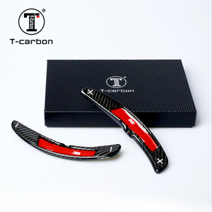 T-carbon voiture direction auto palettes de changement de vitesse pour 911 997 996 Panamera Cayenne volant palettes de changement de vitesse - Product Image 2