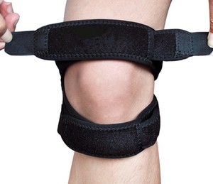 La sangle de genou en néoprène à double <span class=keywords><strong>action</strong></span> offre une mobilité et un soulagement complet de la douleur pour les Knees-BGD-03 faibles - Product Image 3