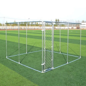 Fuente de la fábrica de China al aire libre paseo en sólida de Metal de acero inoxidable gran perro <span class=keywords><strong>perrera</strong></span> - Product Image 3
