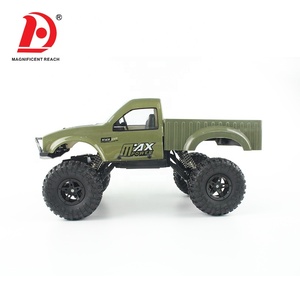 HUADA 2,4G 1/16 Escala Militar <span class=keywords><strong>Rmeote</strong></span> Control Camioneta Juguetes Niños Alta Velocidad Todoterreno RC Escalada Vehículos Juguete Coche Juguetes - Product Image 2