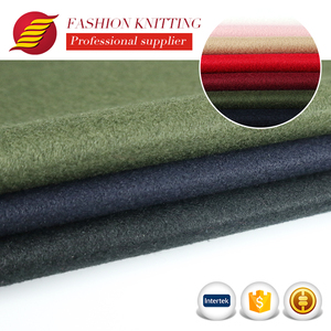 Dernières 100% polyester tricot chaîne brossé veste <span class=keywords><strong>tissu</strong></span> poids pour survêtements - Product Image 3