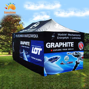 10'x20 en plein air soleil de voiture <span class=keywords><strong>abri</strong></span> 10 * 20ft grandes tentes pour événements 10/15/20ft impression facile up <span class=keywords><strong>tente</strong></span> - Product Image 1