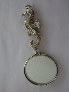 แว่นขยายปูทะเลมาใหม่แว่นขยายมือถือโลหะแว่นขยายอ่านหนังสือ - Product Image 4