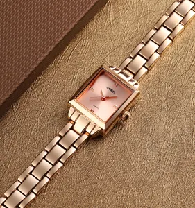 Trendy branded promotie leisure lady horloge 2019 vierkante