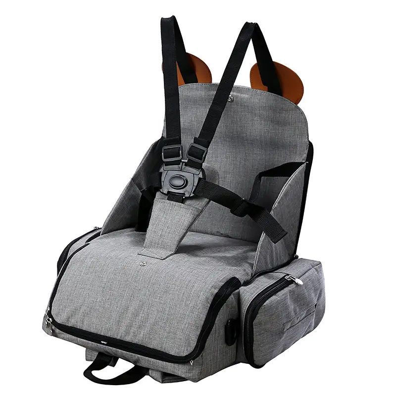 Sac à couches multifonction pour maman, portable avec siège de sécurité et USB, sac à dos de maternité