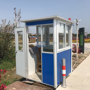 Usine <span class=keywords><strong>de</strong></span> Guangzhou Vente à Chaud Maison <span class=keywords><strong>de</strong></span> Garde Préfabriquée Mobile Design Maisons Sentry Mobile pour Bureau <span class=keywords><strong>de</strong></span> Garde Installation Rapide - Product Image 3