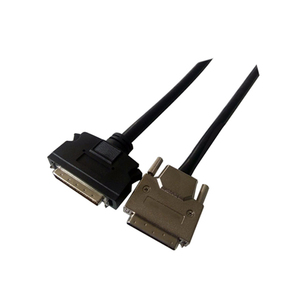 สายเคเบิลหุ้มฉนวนแบบมีตัวล็อค 25 คู่ ตัวเชื่อมต่อทองแดง LVD ultra SCSI-5 VHDCI 68 พิน ตัวผู้ ไปยัง HPDB HD50 พิน SCSI-2 ตัวผู้ - Product Image 1
