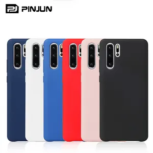 New arrival colorful matte soft silicone tpu protective back cover case for huawei p30 p40 p50 pro X9 x8 x7 phone case