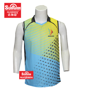 <span class=keywords><strong>T</strong></span>-shirts de tennis de table personnalisés, ensemble de <span class=keywords><strong>badminton</strong></span> de haute qualité, vente en gros, - Product Image 1