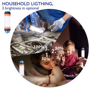 Torcia LED Ricaricabile Super Luminosa 5200mAh, <span class=keywords><strong>Lanterna</strong></span> da Campeggio Portatile Dimmerabile, 6 Modalità di Illuminazione, Uso Multiuso, 6000K IP68 - Product Image 4