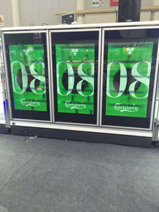חלקי מקפיא מכירה חמה דלת זכוכית מקרר LCD שקוף - Product Image 5