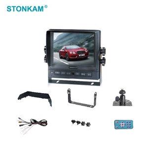 Màn Hình Màu LCD <span class=keywords><strong>TFT</strong></span> STONKAM HD <span class=keywords><strong>5.6</strong></span> Inch Dành Cho Xe Hơi Với 4 Camera Đầu Vào - Product Image 4
