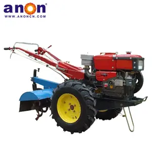 ANON garden gravely two wheel Walking tractor with different implement