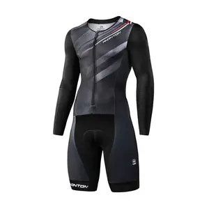 1 Piece Winter Long SleevesCycling Skin Suit Bicycle Speed Suit Cycling With Custom Logo