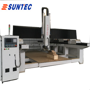 Nặng cấu trúc 3d khắc máy <span class=keywords><strong>cnc</strong></span> 4 trục powermill phần mềm cho 3d thiết kế mô hình - Product Image 1