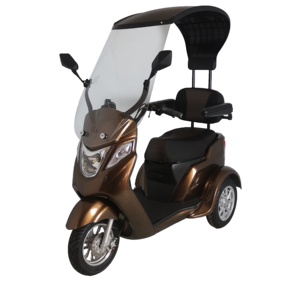 60V20Ah Batteria Passeggero Triciclo 3 Ruote Elettrico Del Veicolo Disabilitato con Tetto - Product Image 2