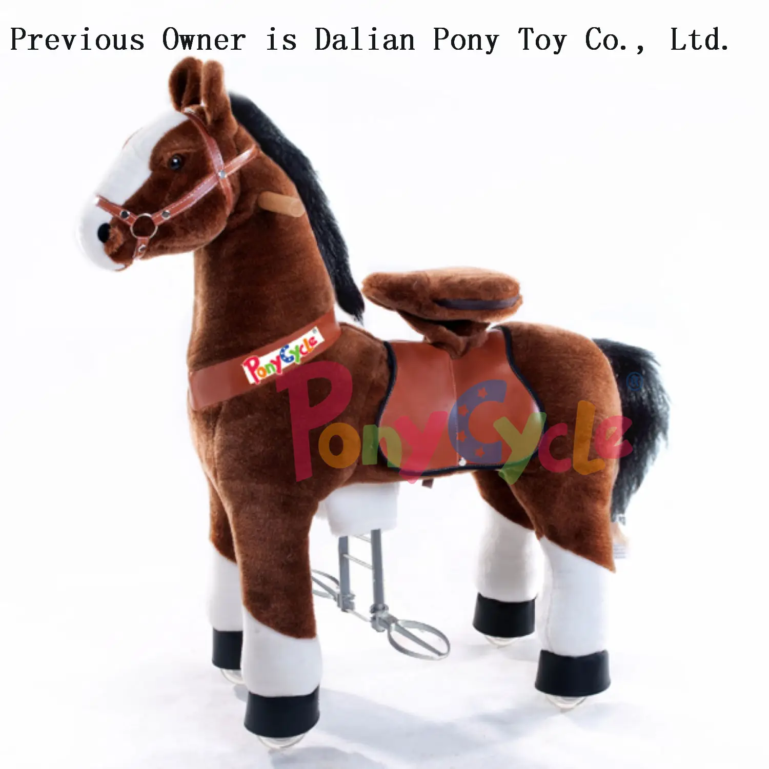 Ponycycle einfach Laufende Geschäft Kinder Spielzeug Fahrt Mall Fuß Fahrt Auf Tier Pferd Spielzeug