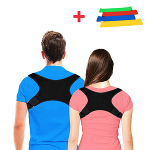 Apoyo del hombro postura de la espalda correctivas brace a banda de apoyo postura de la correa del corrector para hombre y mujer - Product Image 1