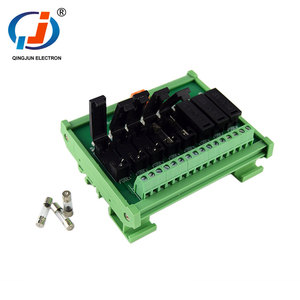 Módulo <span class=keywords><strong>de</strong></span> Protección <span class=keywords><strong>de</strong></span> Fusibles Universal Huaqingjun <span class=keywords><strong>de</strong></span> 8 Canales, CC 24V, Protección Contra Sobrecarga <span class=keywords><strong>de</strong></span> Corriente para PLC - Product Image 2