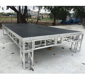 เวทีอลูมิเนียมพกพาคุณภาพดีสำหรับคอนเสิร์ต ขาย - Product Image 1
