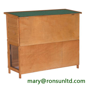 Jaula <span class=keywords><strong>de</strong></span> cría <span class=keywords><strong>de</strong></span> conejitos <span class=keywords><strong>de</strong></span> madera, moderna, productos para mascotas para interior y exterior, 2 niveles - Product Image 4