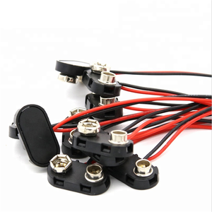 Connettore per Batteria <span class=keywords><strong>9V</strong></span> con Filo e Guscio in Plastica con Fibbia Rigida - Product Image 3