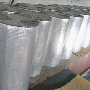 Haute densité d'isolation <span class=keywords><strong>thermique</strong></span> <span class=keywords><strong>auto</strong></span> adhesivefsk composite support en feuille d'aluminium canevas papier tube en mousse de caoutchouc tupe - Product Image 4