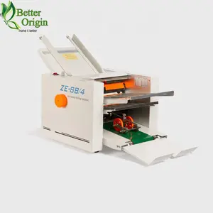 China Fabrikant ZE-8B/4 Automatische Grootformaat Papier Vouwen Machine