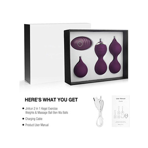 Directo <span class=keywords><strong>de</strong></span> fábrica <span class=keywords><strong>de</strong></span> bolas Kegel-Kit <span class=keywords><strong>de</strong></span> bolas Ben Wa para las mujeres y masajeador recargable <span class=keywords><strong>de</strong></span> <span class=keywords><strong>silicona</strong></span> <span class=keywords><strong>de</strong></span> Control remoto - Product Image 4