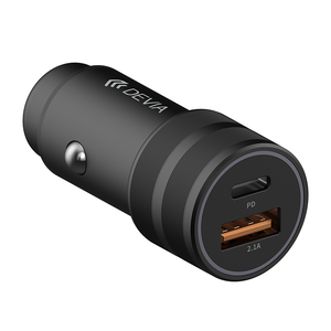 Devia di Alta qualità DC5V <span class=keywords><strong>2</strong></span>.1A <span class=keywords><strong>2</strong></span> doppia porta usb caricabatteria da auto - Product Image 3