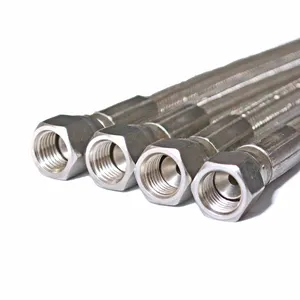 Hoses/bellows/pipes Stainless Steel Flexible Metal 1/2 Inch Customized QIANLI Round 304 Stainless Steel Pipe 10 Bar-40 Bar JIS