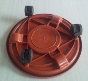 Plantador de pote de ruedas movibles bandeja Trolley Dolly - Product Image 3