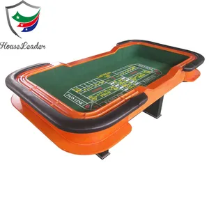 Professional 8 Foot Casino Quality 96 inch Craps Poker Table