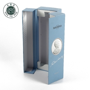 Negro elegante papel de licor caja de regalo con cerradura estilo de libro de caja de cartón <span class=keywords><strong>para</strong></span> rojo de embalaje de <span class=keywords><strong>vino</strong></span> - Product Image 4