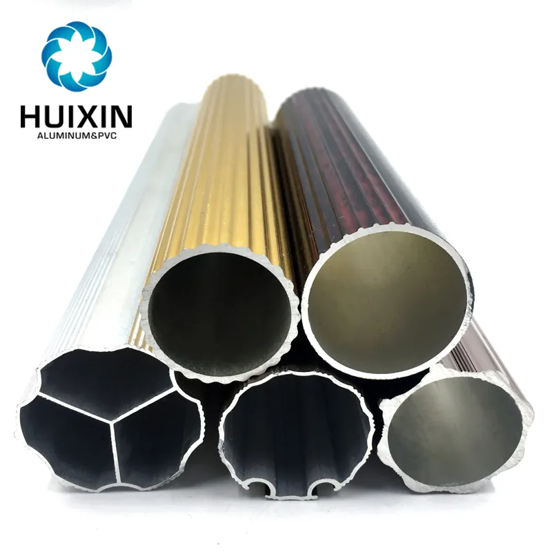Aluminum Extrusion Hollow TubeためCurtain Poles Track Profiles