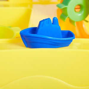 <span class=keywords><strong>Table</strong></span> de jeu d'eau de <span class=keywords><strong>sable</strong></span> <span class=keywords><strong>à</strong></span> double compartiment avec couvercle Accessoires Enfants Scène de plage extérieure avec cascade-Set Supply - Product Image 3
