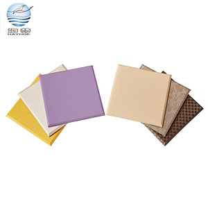 Tela envuelto sonido material absorbente de paneles de pared acústicos - Product Image 1
