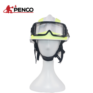 Casque de pompier Msa F2 résistant à la chaleur avec capuche en tissu Nomex - Product Image 1