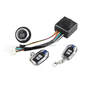 Electric Scooter/ E-bike Push Start Stop Button With Security Alarm System