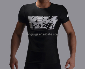Camiseta de <span class=keywords><strong>la</strong></span> impresión 3D de <span class=keywords><strong>la</strong></span> <span class=keywords><strong>manga</strong></span> 3D del palo del <span class=keywords><strong>gimnasio</strong></span> del super héroe de los hombres de encargo - Product Image 6
