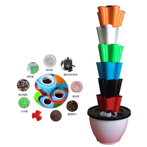 Hermosa <span class=keywords><strong>Vertical</strong></span> plástico maceta balcón y jardín - Product Image 4