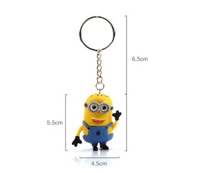 <span class=keywords><strong>3d</strong></span> double face personnalisé porte-clés souvenir <span class=keywords><strong>en</strong></span> silicone <span class=keywords><strong>en</strong></span> caoutchouc PVC <span class=keywords><strong>minions</strong></span> porte-clés logo personnalisé porte-clés - Product Image 5